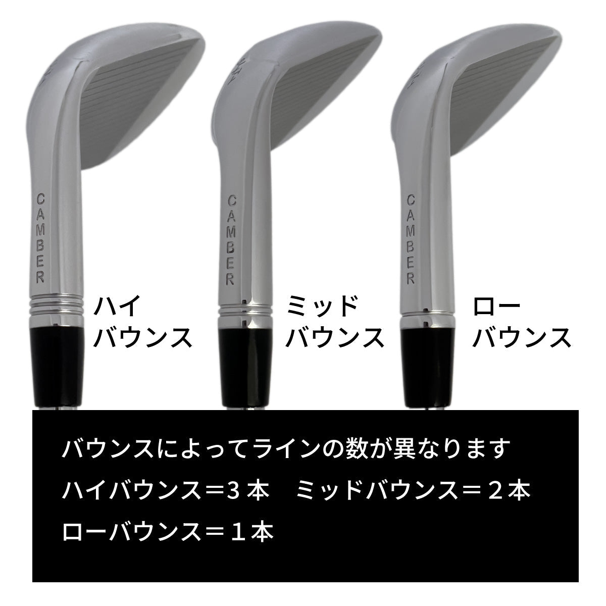 JP Camber Wedge - Raw（ノーメッキ） – JP Golf Japan